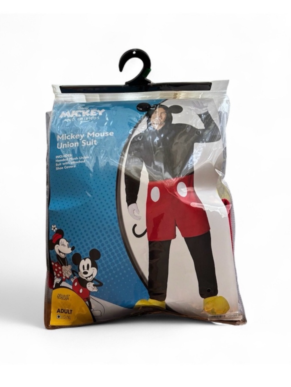 Spirit Mickey Mouse Costume in Red, Black, Yellow